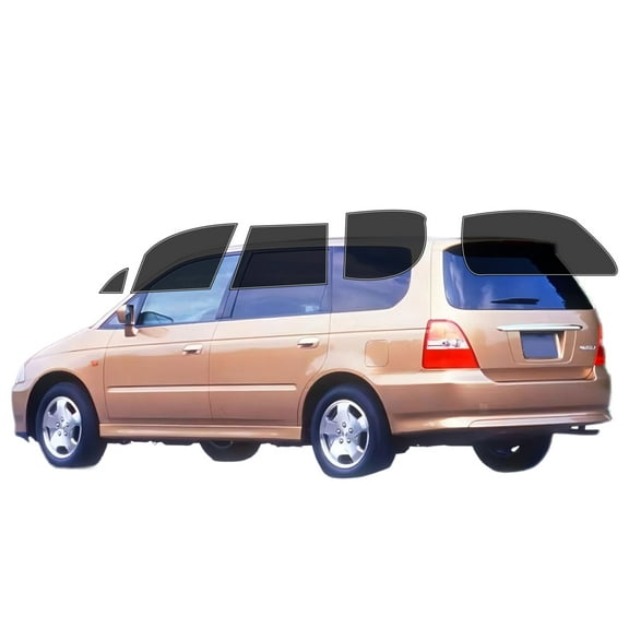 Haiy Co - PreCut 2Ply 25% Window Tint Film Kit For 1995-1998 Honda Odyssey -Side+Rear Window