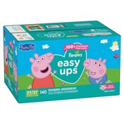 Pampers Easy Ups Peppa Potty Training Pants Girls Size 2T-3T, 140 Count (Select for More Options)