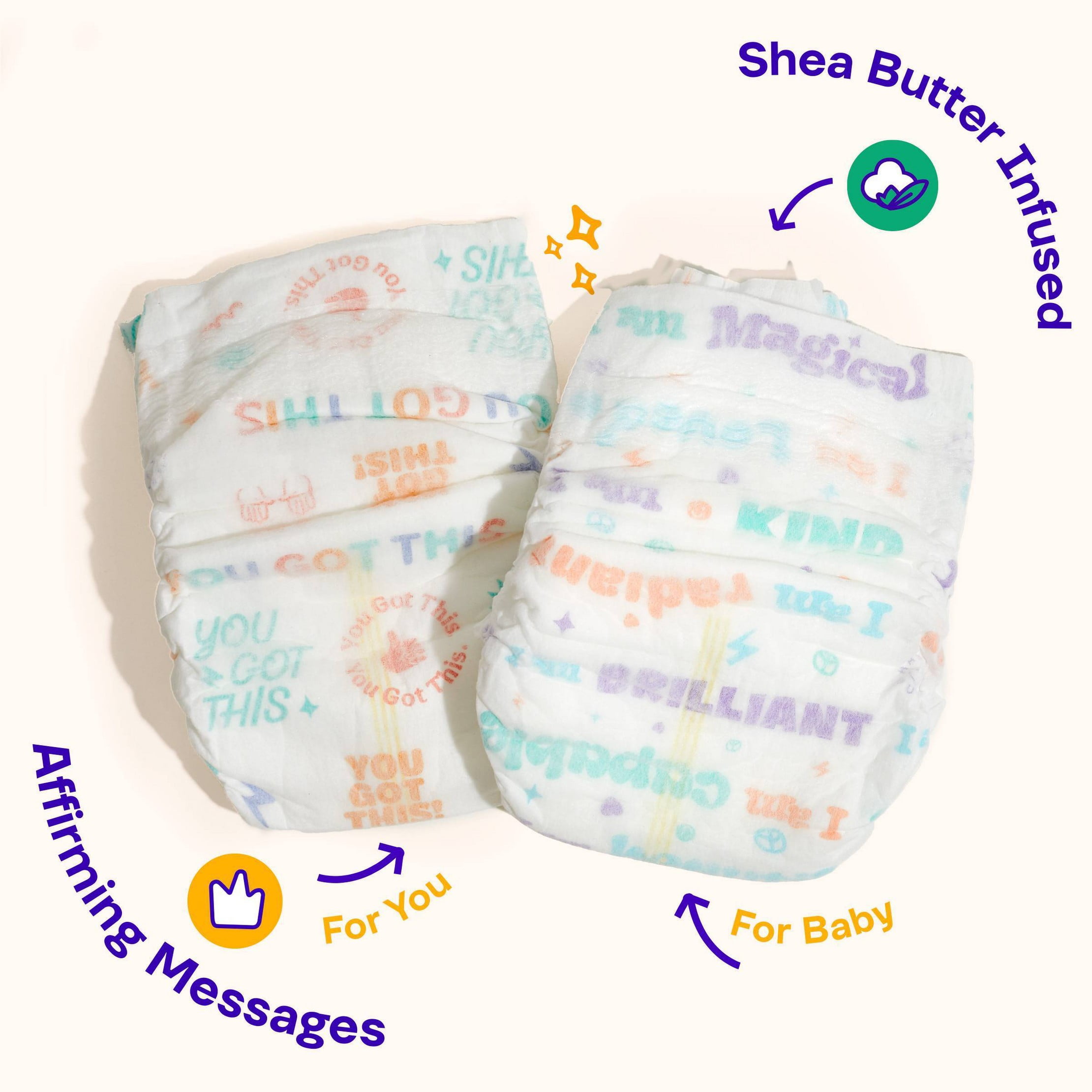 Cuddlers Disposable Diapers - Size 3 - 96ct