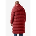 thumbnail image 2 of KingSize Men's Big & Tall Long Quilted Puffer Coat, 2 of 3