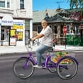 thumbnail image 5 of Lilypelle Adult Tricycles 7 Speed 26inch Three Wheel Bike Cruiser Trike with Large Basket for Men, Women, 5 of 22