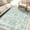 Green, variant on 2'x6' Floral Washable Kitchen Runner Rug,Hallway Entryway Runner Rug, Oriental Medallion Distressed Non-Slip Mat, Bohemian Low-Pile Floor Carpet Runners for Bathroom Laundry Bedside