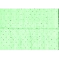 thumbnail image 1 of Ahgly Company Indoor Rectangle Solid Emerald Green Modern Area Rugs, 2' x 4', 1 of 4