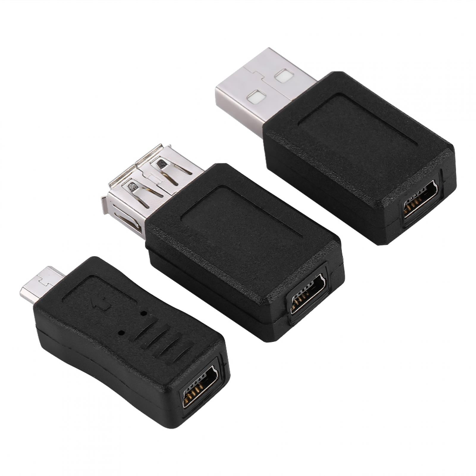 Micro Adapter Pack Of 10 Multiple USB2.0 Adapters Micro/Mini Male Female Converters Connectors