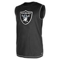 thumbnail image 2 of Men's New Era Black Las Vegas Raiders Tank Top, 2 of 3