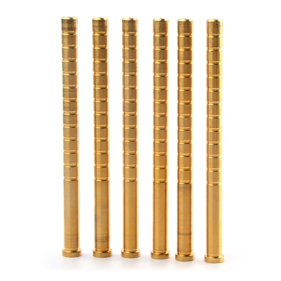 AMEYXGS Bow Archery Accessories 6pcs 300 Grain Bronze Base for 6.2mm Arrow Shafts with Various Threaded Arrows