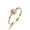 Gold, variant on 14k Gold Plated Snowflake Diamond Ring
