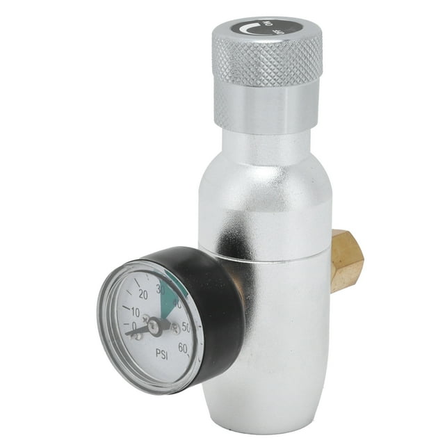 Elaboración casera de cerveza, mini regulador de CO2 con suministros para elaboración de cerveza Válvula reguladora C Rendimiento sólido