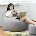 thumbnail image 4 of Nueva bolsa de frijol Extra grande para sillas, funda para sofá, tumbona perezosa para interiores para adultos y niños Sellwell Z1644, 4 of 4