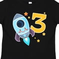 thumbnail image 4 of Inktastic Rocket Space Ship Happy Third Birthday Boys or Girls Toddler T-Shirt, 4 of 5