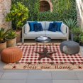 thumbnail image 2 of Country Star Farm Outdoor Rug for Patio/Deck/Porch, Non-Slip Large Area Rug 6 x 9 Ft, Farmhouse Plaid Texas Vintage Fruit Indoor Outdoor Rugs Washable Area Rugs, Reversible Camping Rug Carpet Runner, 2 of 8