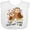 AA-White, variant on Inktastic My Great Aunt Loves Me Cute Owl Family Boys or Girls Baby Bib