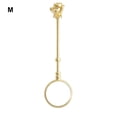thumbnail image 4 of Injueey Clip de anillo para hombre, anillos de dedo para fumar Retro, coleccionables ajustables, soporte de mano de Metal antideslizante para pareja, oro Type3 NO3 Injueey HA061669-04, 4 of 6