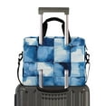 thumbnail image 2 of FORMRS 16" Laptop Bag Carrying Sleeve Case with Handle Travel Shoulder Briefcase, Blue Pattern, 2 of 8