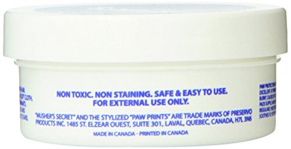 mushers secret pet paw protection wax 60 gram