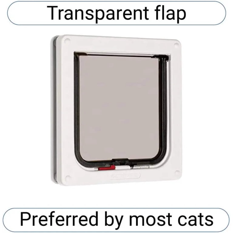 Cat Mate Lockable Cat Flap, White, 2-Way Lock photo 3