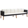 thumbnail image 6 of vidaXL Garden Furniture Set Black, 6 of 6