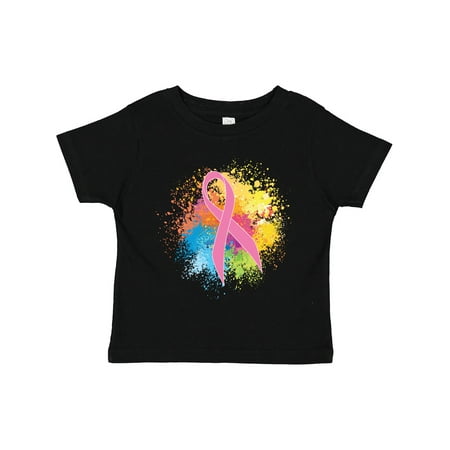 

Inktastic Breast Cancer Awareness Ribbon Art Gift Toddler Toddler Girl T-Shirt