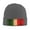 Deep Heather, variant on Vintage Italian Flag Beanie Hat Men Women Warm Printed Cap Knit Beanies Hats Outdoor Winter Black