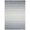 thumbnail image 2 of SAFAVIEH Kilim Cayley Striped Polyester Area Rug, Dark Grey/Ivory, 3' x 5', 2 of 2