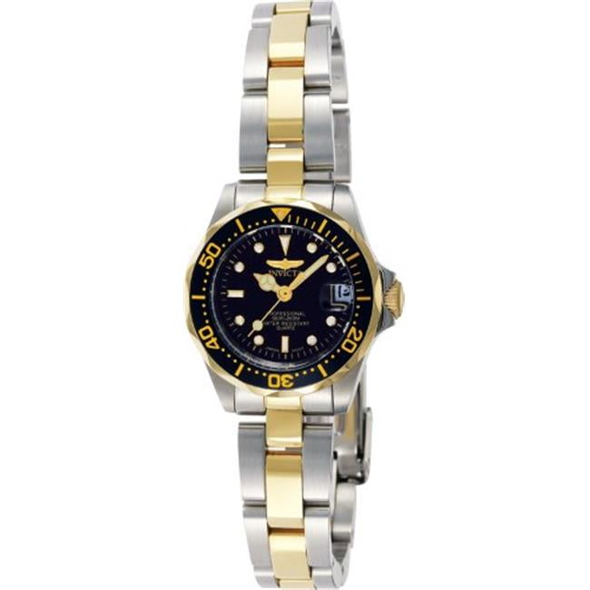 Invicta 8941 Womens Pro Diver Quartz 3 Hand Dial Watch Black Walmart