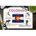 thumbnail image 3 of Steamboat Springs, Colorado, Typography and Icons (9x12 Wall Art Print, Home Decor), 3 of 3