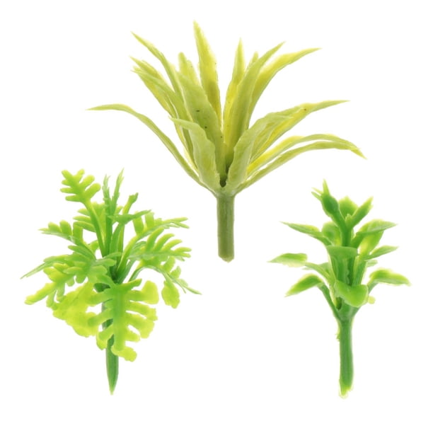 KLKCMS Plantes Miniatures Réalistes Mini Modèle de Jardin Ferroviaire Matériaux de Construction KLKCMS Plantes Miniatures Réalistes Mini Modèle de Jardin Ferroviaire Matériaux de Construction