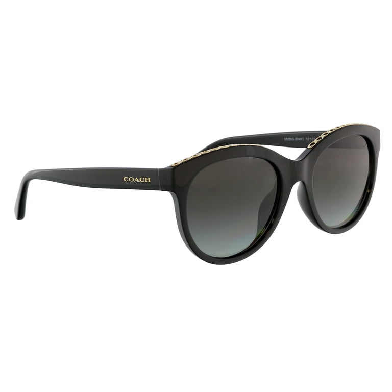 Coach 0HC8297U 50028G52 Full Rim Black Cateye Sunglasses for  display picture 3