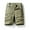 Green, variant on Abcnature Men's Athletic Shorts, Sports Gym Running Short Pants, Fashion Men's Pocket Zipper Buttons Solid Leisure Time Tooling Shorts, Cargo Casual Hiking Shorts Green M