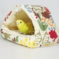 thumbnail image 4 of Bvdfgk Birds Hanging Nest Parrot Cage House Hideaway Cave Birdcage Sleeping Bed Hammock 15cmx15cmx14.5cm, 4 of 7