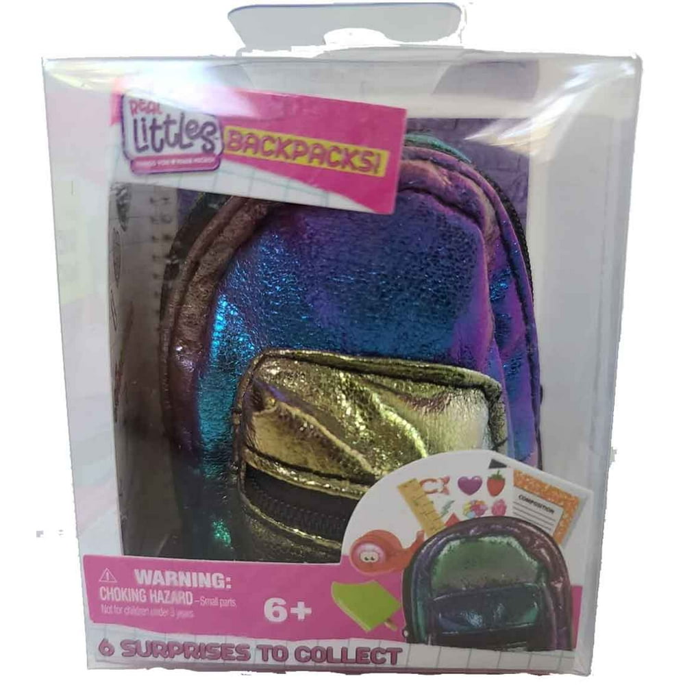 Knick Knack Toy Shack Shopkins Real Littles Toy Backpacks Walmart