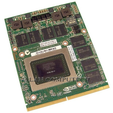 HP Z1 Nvidia Quadro 4000M MXM 2GB N12E-Q3-A1 Video Card 665079-001