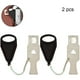 thumbnail image 1 of Cerradura de puerta portátil, 2 piezas, cerradura de viaje, cerradura de seguridad, Hotel, escuela, viaje, estudiante, dormitorio, baño, puerta de apartamento, cerradura Extra Vhermosa 221043-2, 1 of 4