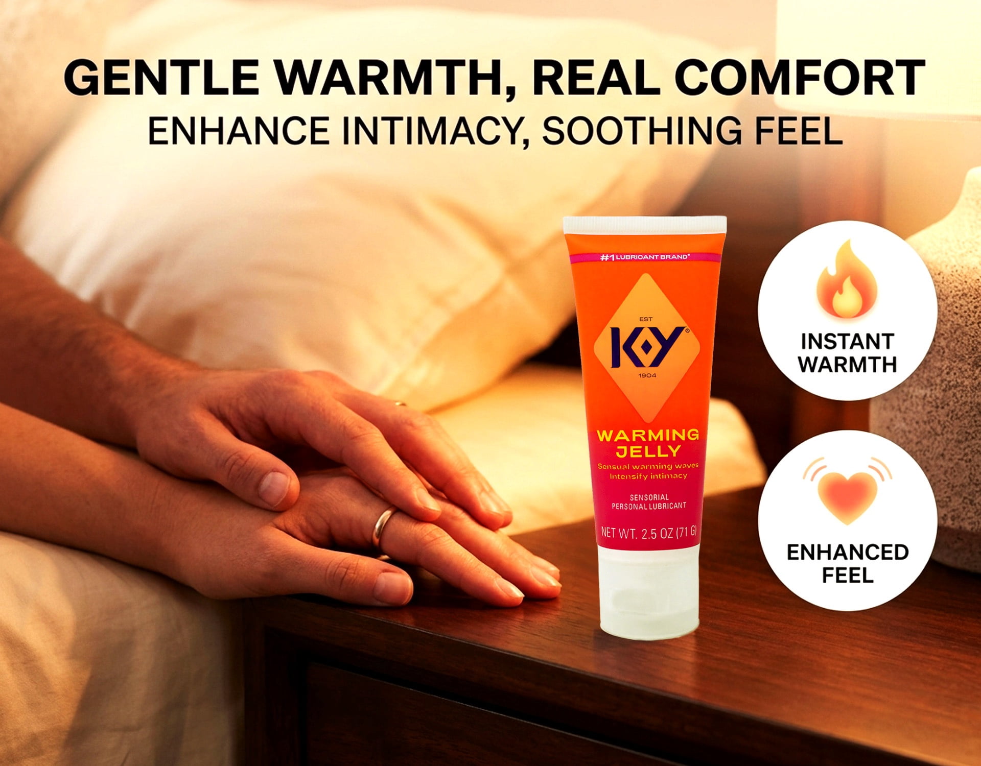 K-Y Warming Jelly Lube, Sensorial Personal Lubricant, Glycol Based Formula, Safe to Use with Latex Condoms, For Men, Women and Couples, 2.5 - Walmart.com K-Y Warming Jelly Lube, Sensorial Personal Lubricant, Glycol Based Formula, Safe to Use with Latex Condoms, For Men, Women and Couples, 2.5 - Walmart.com