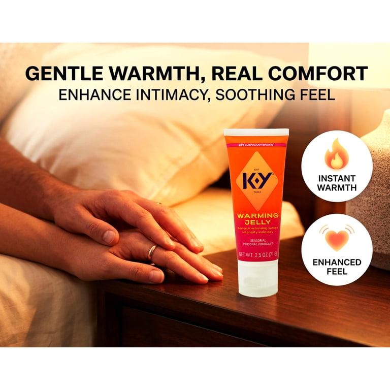 K-Y Warming Sensation Jelly Personal Lubricant - 2.5 Oz, 3 Pack -  Walmart.com