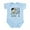 Sky Blue, variant on CafePress - Team Zombie Infant Bodysuit - Baby Light Bodysuit, Size Newborn - 24 Months
