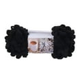thumbnail image 2 of Hilo grueso y grueso para tejer a mano, crochet, decoración del hogar negro, 2 of 9