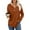 A12 Orange, variant on Flannel Shirts for Women Plaid V Neck Quarter Button Pullover Tops Tunic Long Sleeve Tshirts Y2K Clothes Trendy Plus Size Dressy Casual Shackets with Pocket Streetwear