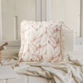 thumbnail image 5 of Ohufall Linen Leaf Fringed Pillowcase - For Living Room/Home Sofa Cushion, Natural Texture Enhances Home Decor, 5 of 5