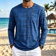 thumbnail image 2 of Men's Long Sleeve Shirt Quick Dry Lightweight Workout Tee Moisture Wicking Activewear T-Shirts, 2 of 5