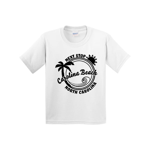 Inktastic Next Stop Carolina Beach, North Carolina Youth T-Shirt