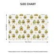 thumbnail image 2 of Rocae Lovely Avocado Printed Heat Resistant Place Mats,Classic Hemstitch Cloth Fabric Placemats Imitation Linen Place Mat Table Mats 18x12 inch, 2 of 5