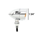 thumbnail image 4 of Krator Motorcycle 2 pcs Chrome Amber Turn Signals Lights Compatible with Suzuki Boulevard S40 S50 S83, 4 of 6