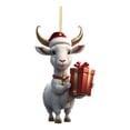 thumbnail image 2 of PRETXORVE Christmas Tree Ornament, Christmas Pendant, 2024 Christmas Cute Sheep as a Decorative Family Christmas, 2 of 9