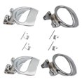 thumbnail image 2 of Chrome Inside Door Handle For Chevrolet HHR – Driver Side Metal Lever By MotorKing 2 of 5