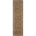 thumbnail image 3 of SAFAVIEH Anatolia Tracy Traditional Wool Area Rug, Tan/Ivory, 4' x 4' Round, 3 of 10