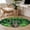 Green with gold and white accents, variant on Area Rug for Living Room, St. Patrick's Day Non-Slip Indoor Large Carpet for Bedroom/Dining Room, Spring Lucky Shamrocks Green Gnomes Plaid Washable Low-Profile Floor Mat Runner Rugs - 2.7 x 5 Ft