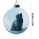 thumbnail image 3 of Cute Cats 2D Flat Christmas Pendant, Christmas Tree Decoration Flat Pendant, elegant 2D design, holiday-themed, gift idea, metal frame, for bedroom, lightweight, easy to hang, durable, for home decor, 3 of 8