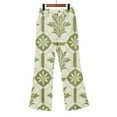 thumbnail image 6 of Bovemsi Wide Leg Pants Woman High Waist Patterned Lightweight Loose Fit Casual Colorful Trouser Imitation Jeans Travel Pants, 6 of 9
