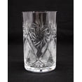 thumbnail image 5 of Set of 6 Cut Crystal Drinking Glasses - 8 oz suitable for hot or cold lkiquids - fits metal glass holder podstakannik, 5 of 6
